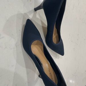 Donald J. Pliner Dark Blue Heels